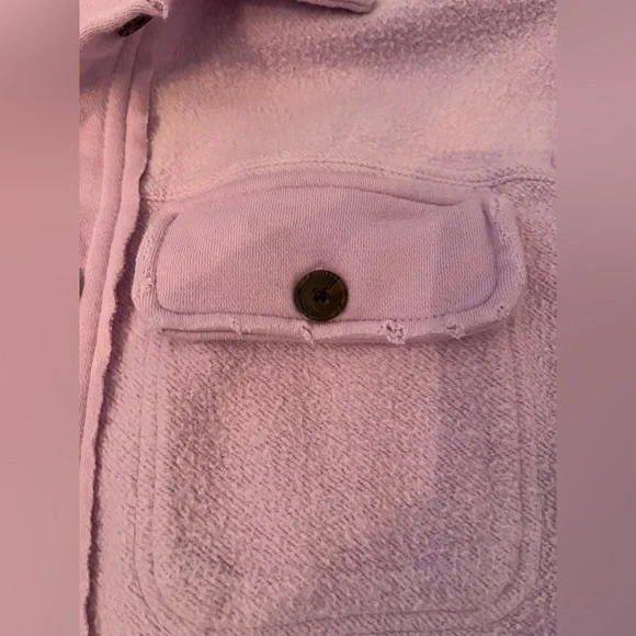 Distressed shacket - Picture 4 of 5